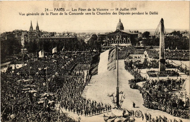 CPA AK Military Victory Feasts View from Place de la Concorde (696142)