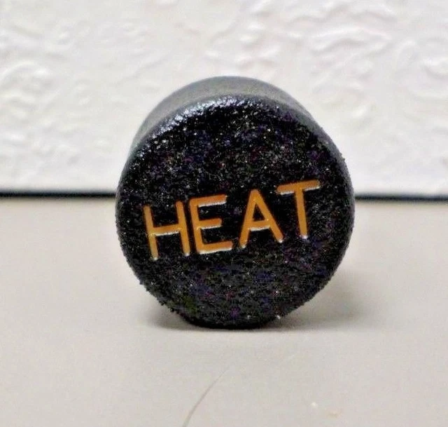 DASHBOARD WARNING LIGHT Indicator Lens / Cover " HEAT " 9/1627 Thread
