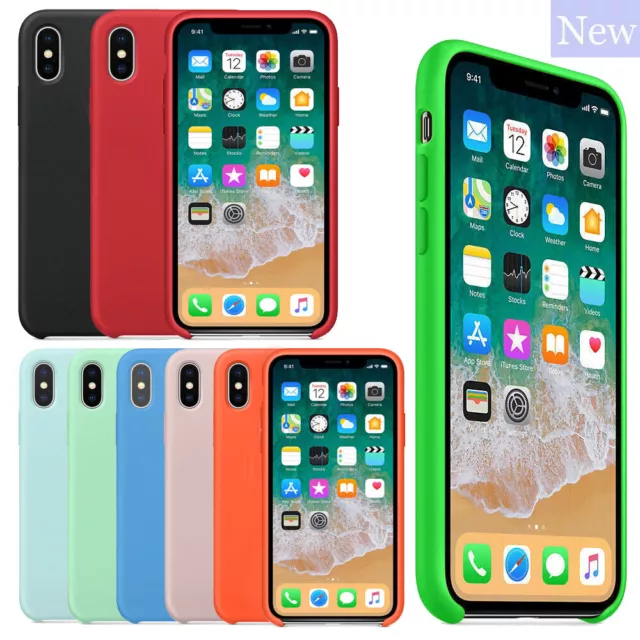 Silicone Case Cover For Apple iPhone 11 11 Pro Max X XR XS Max 7 8 6 6S Plus