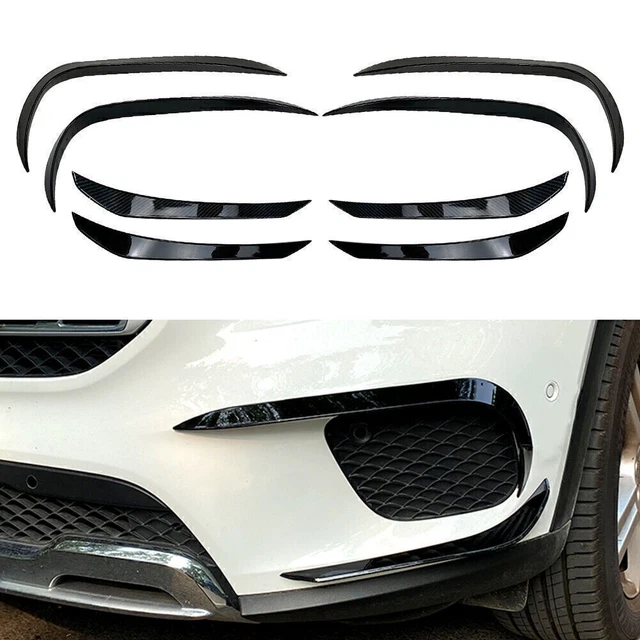 Garosa Lèvre De Pare-chocs Avant Spoiler De Lèvre De Séparateur De Pare-chocs Avant 3 Sections