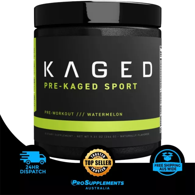 KAGED MUSCLE, PRE-KAGED Sport, Pre-Workout, 9.38 oz (266 g),  5 Flavours