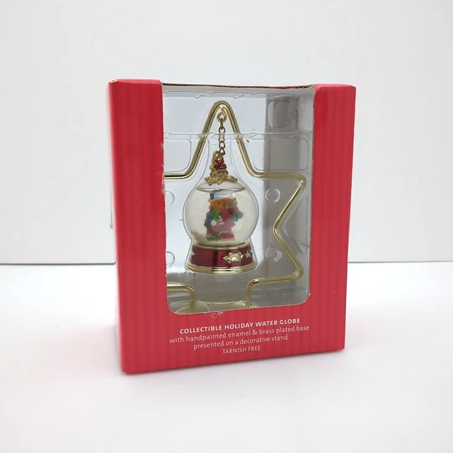 Palla Di Neve Natalizia Musicale Con LED E 8 Canzoni - Globo Vetro 8,5x13 Cm Con Pupazzi Di Neve, Regalo Magico Per Natale