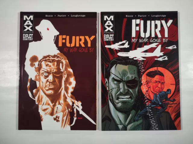 Fury: My War Gone By - Volume 1 & 2 - Garth Ennis - TPB GN - Marvel MAX 2012