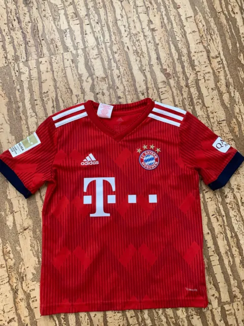Adidas Fc Bayern Trikot Gr. 140 S Fcb Müller Dress Bundesliga 2017/2018 Fussball