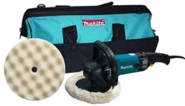 Makita MKT 9237CX2 7" Variable Speed Electronic Polisher Kit 2