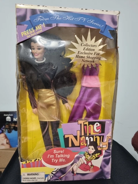THE NANNY DOLL- Fran Drescher 1995 Limited Edition Talking Doll MIB $27 …