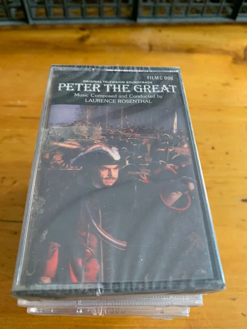 SIGILLATA Laurence Rosenthal  Peter The Great OST  -- tape Cassette mc
