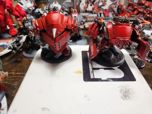 Devastator and Demolisher Warjacks khador Warmachine Pro Painted