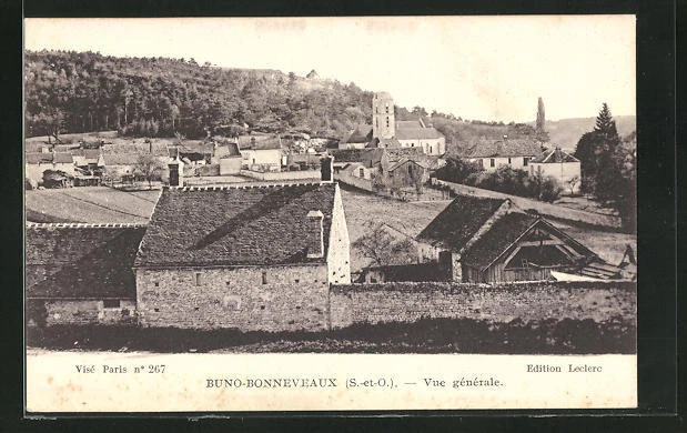 CPA Buno-Bonnevaux, Vue Gènèrale