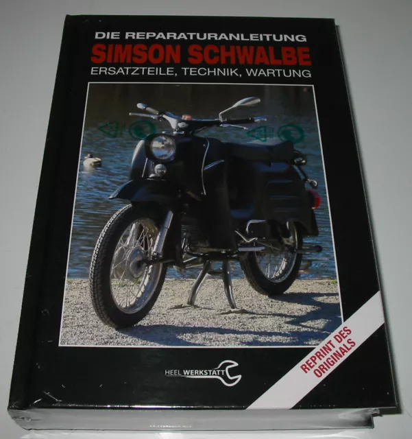 Reparaturanleitung Simson Schwalbe KR 51 S 50 S 51 inkl.Teilekatalog Heel Buch!