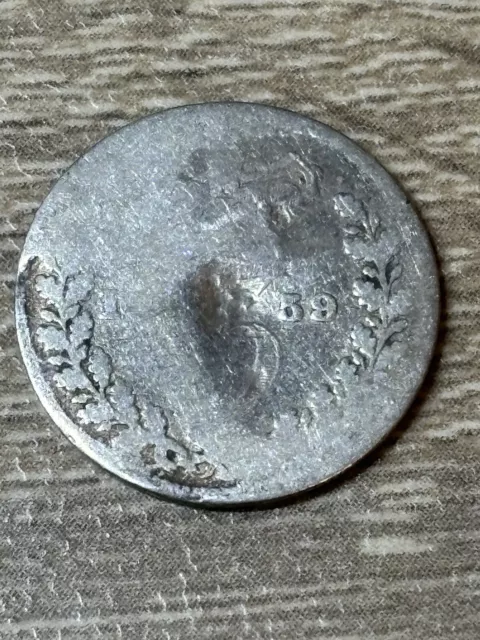 Victoria, Threepence, 1859, 0.925 Silver