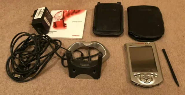 Compaq IPAQ pocket PC 3630 with cradle and 2 cases