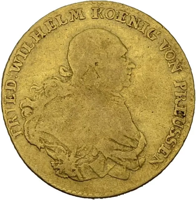PRAGER: Preußen, Friedrich Wilhelm II., Friedrichs d'or 1795 A, Berlin [1356]
