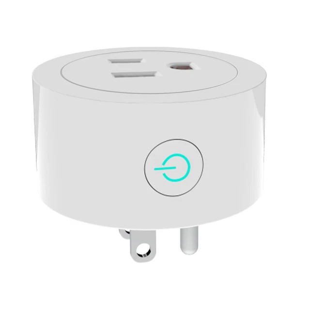 Smart WiFi Dimmer Plug for 24 GHz WiFi with Adjustable Brightness and Timers