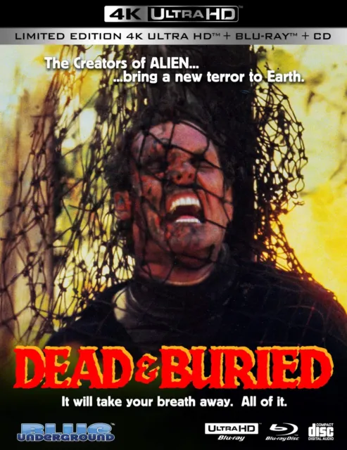 DEAD & BURIED (3-DISC LIMITED EDITION/COVER B/BURNED) (Blu-ray)