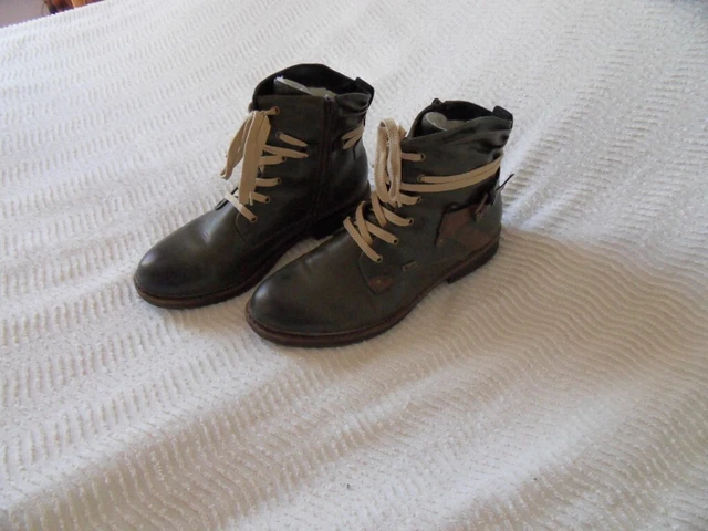 bottine fourrée cuir femme Rieker pointure 42