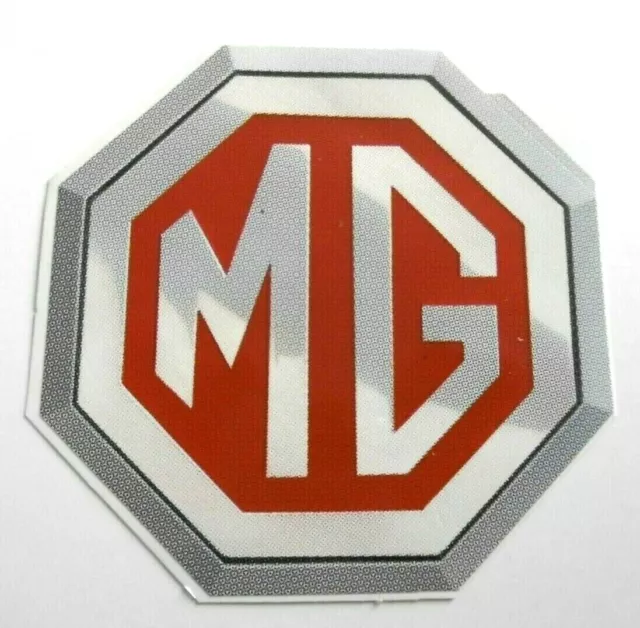 Adesivo Pubblicità MG Motore Logo Britannico Marca Auto Sportwagen GB 80er