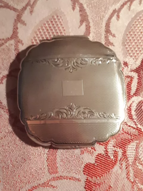 Etui, Silberdose, Schminketui Silber, Puderdose, Silber 835