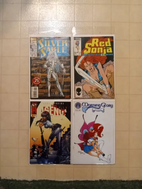 Bad Girl Comic Lot Of 4 Random Marvel Top Cow And Radio NM Nice Issues Htf Rare