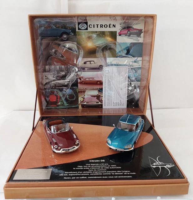 NOREV 1/43 COFFRET 50 ANS DE LA CITROEN DS EDITION LIMITEE