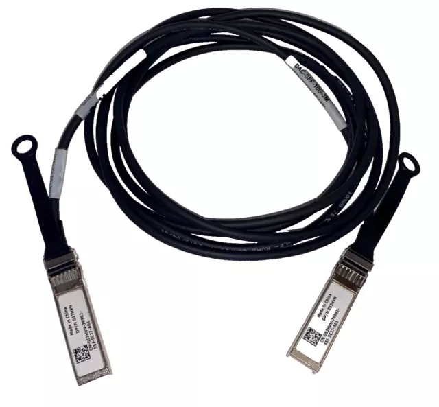 53Hvn Dell Twinax Cable With Sfp+ 10Gbe 3M