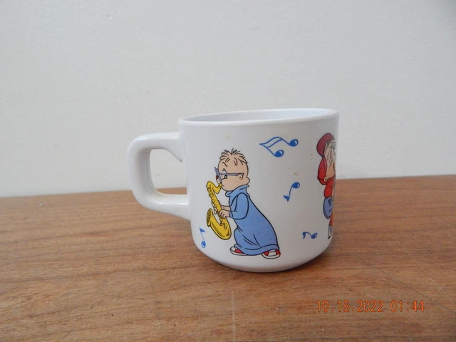 VINTAGE MELAMINE WARE Alvin And The Chipmunks 1990 Bagdasarian Cup