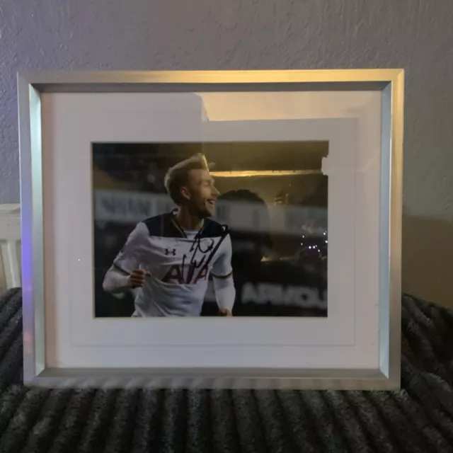 Genuine Hand Signed Christian Eriksen Photo