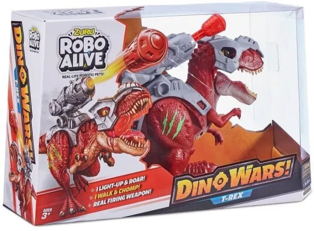 Giocheria Zuru Robo Alive Dino Wars T-Rex Luci e Suoni