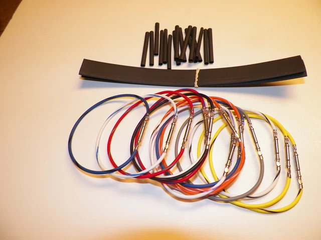 thumbnail image 2 of 4RCUSTOMS 6" Wiring Extension Harness For 1996-2006 Harley Road King FLHR FLHRC – Cruise & Switch Wires 2 of 6