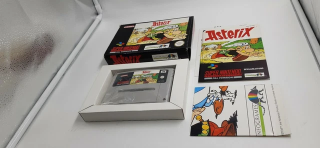 Jeu Super Nintendo SNES Asterix complet NOE