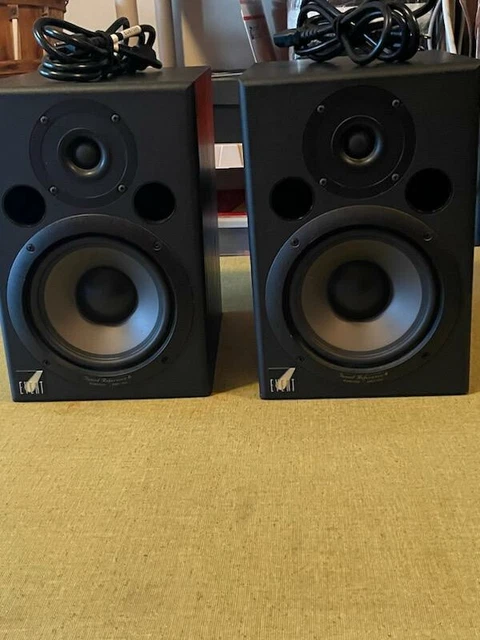 Event TR6 Tuned Reference Biamplified Direct Field Studio Monitor Speakers RARE Event TR6 Tuned Reference Biamplified Direct Field Studio Monitor Speakers RARE
