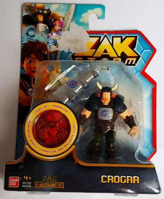 Zak Storm - Crogar - Zag Heroez #41530,#41536 - 2017, Collectible Figures Set - New