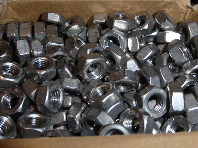1/4 BSF - 5/16" BSF - 3/8" BSF - Stainless Steel A2 Full Nuts