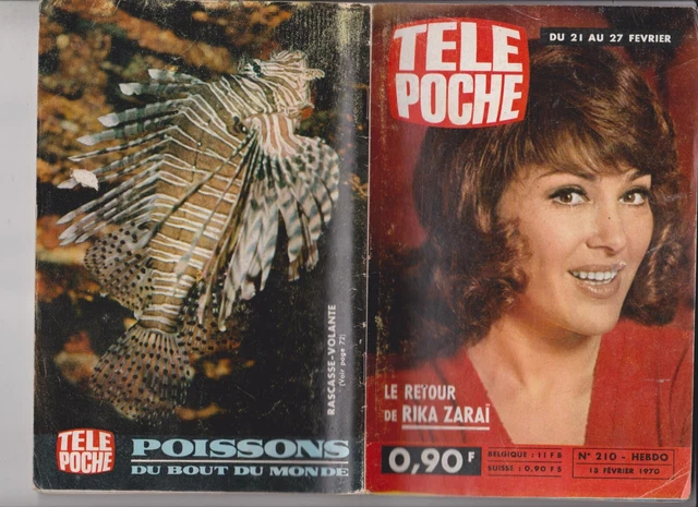 Tele Poche 1970 N°210 Complet - Rika Zarai
