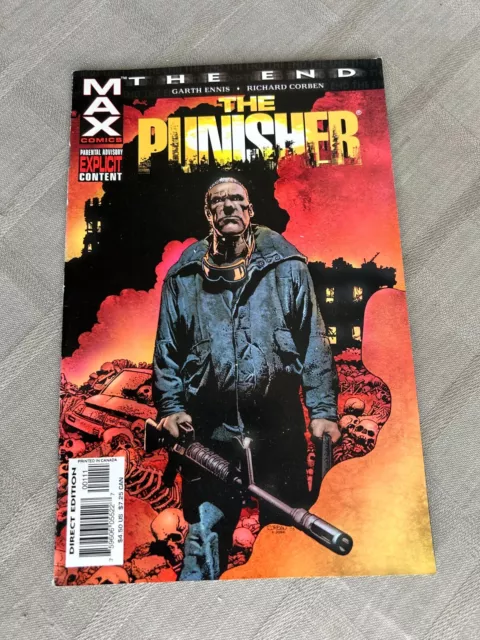 The Punisher The End One Shot Vo En Excellent État / Near Mint