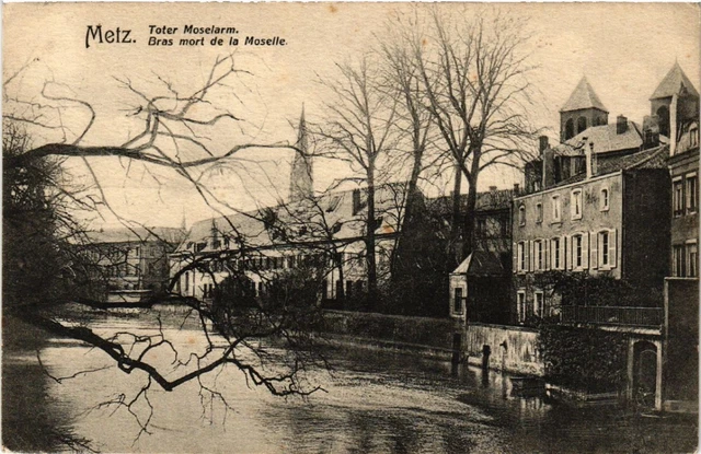 CPA AK METZ - Toter Moselarm - Bras mort de la Moselle (650996)