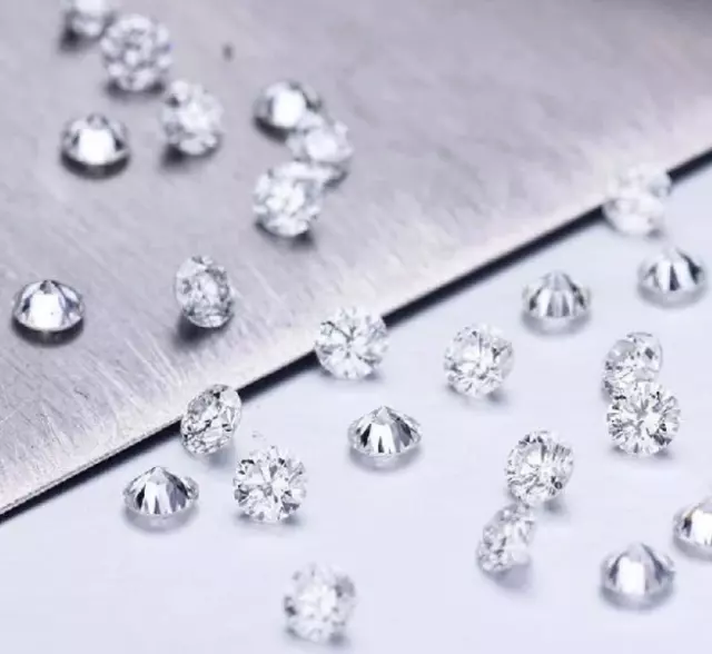 Loose CVD Lot Lab-Grown Diamond 2.90 mm Round D to F- IF Certified Diamond