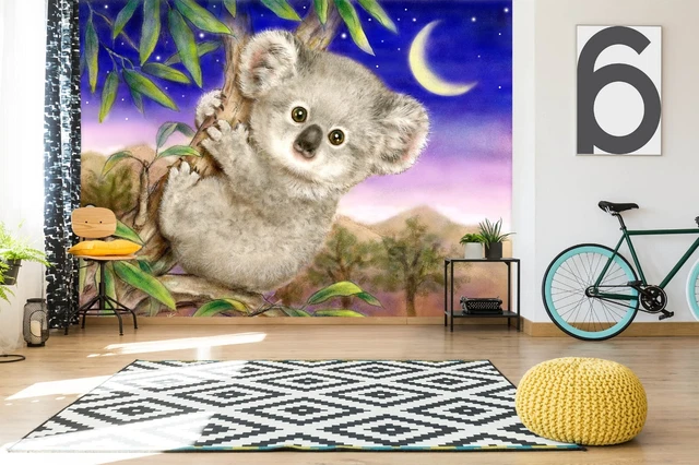 3D Dulce Koala ZHUC114 Mural Fotomural Kayomi Harai Ann
