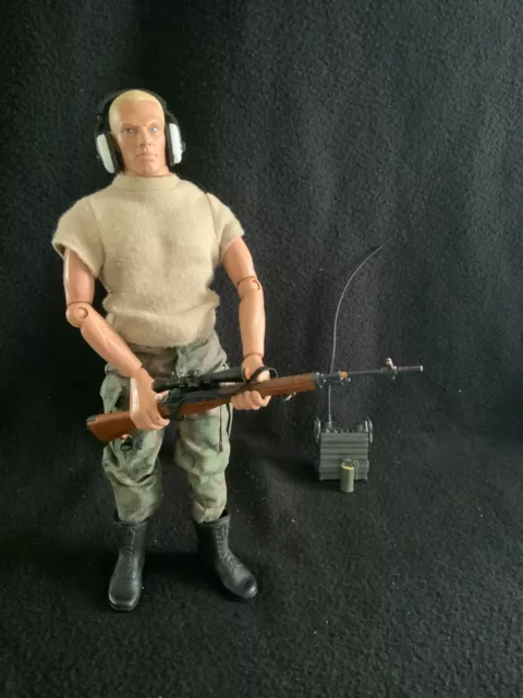 Vietnam War US ARMY RADIOMAN GI JOE by Hasbro 12” Inch 1:6 Scale Action Figure