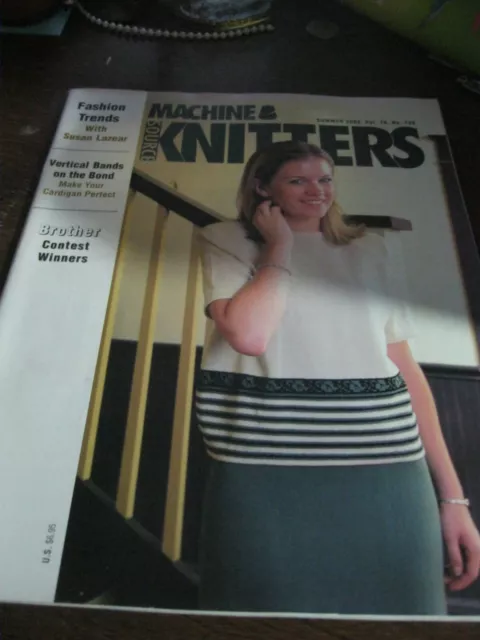 Craft knitting magazines - "Machine knitters source" Volume 19 Number 109