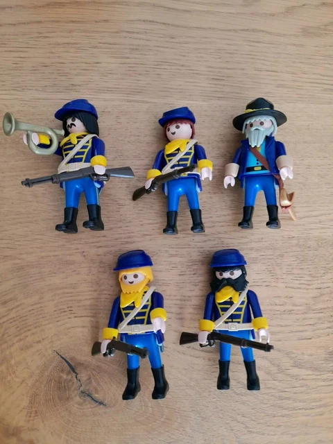 Playmobil 43 Nordstaatler Südstaatler Soldaten Hosenträger Sammlung - Foto 9