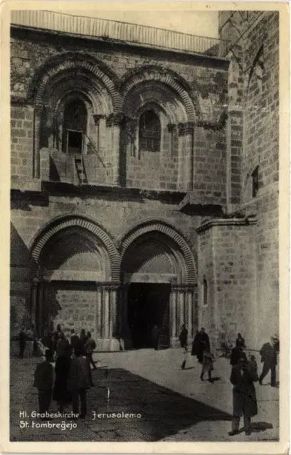 CPA AK JERUSALEM Hl. Grabeskirche ISRAEL (751565)