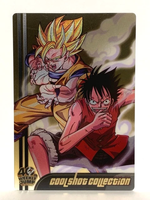 DRAGON BALL Z One Piece Card 40th Jump Anniversary Japanese