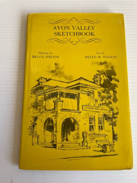 Avon Valley Sketchbook Series Bruce Worth, Rigby Vintage Book 1977 1st Ed