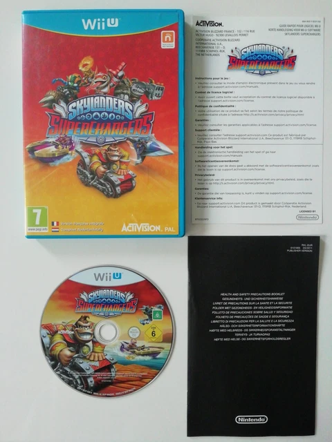 Jeu Nintendo WII U Skylanders Superchargers Version FR en TBE