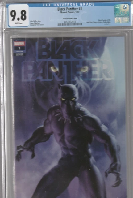 Black Panther # 1 Cgc 9.8 Yoon Variant