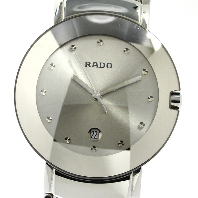 Festina SWISS MADE Orologio Uomo Analogico Acciaio 316L Argento - Quarzo Data - Vetro Zaffiro Resistente - Impermeabile 10 ATM - F20051/1 Rive Collection