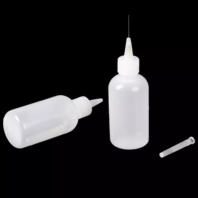 100ml Needle Tip Soldering Liquid Flux Oil Dispenser Plastic Empty Bottle .EL