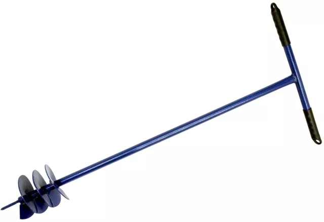 Auger Fence Post Hole Digger Drill- 1 Metre Long 125mm Wide