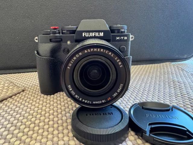Fuji X-T3 with XF18-55mmF2.8-4 R LM OIS lens. Low shutter count, clean body/lens